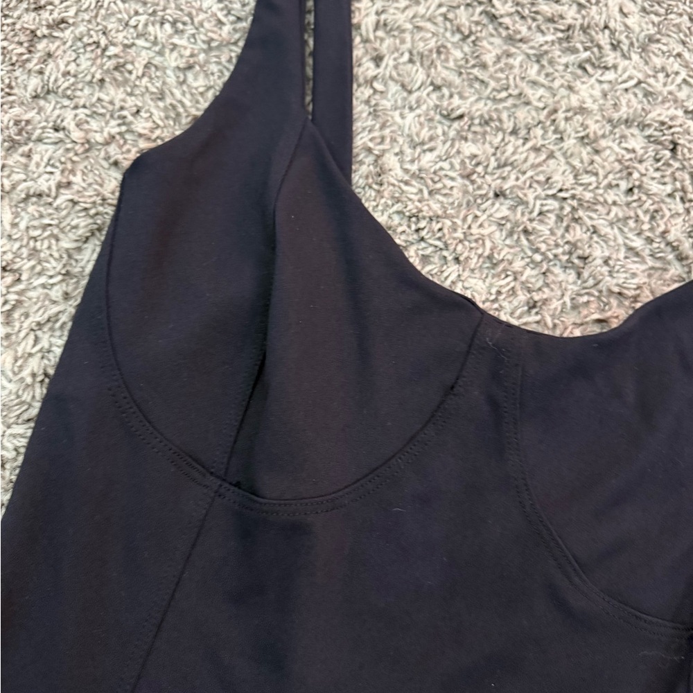 Abercrombie & Fitch Black Soft A&F Collection Bodysuit
